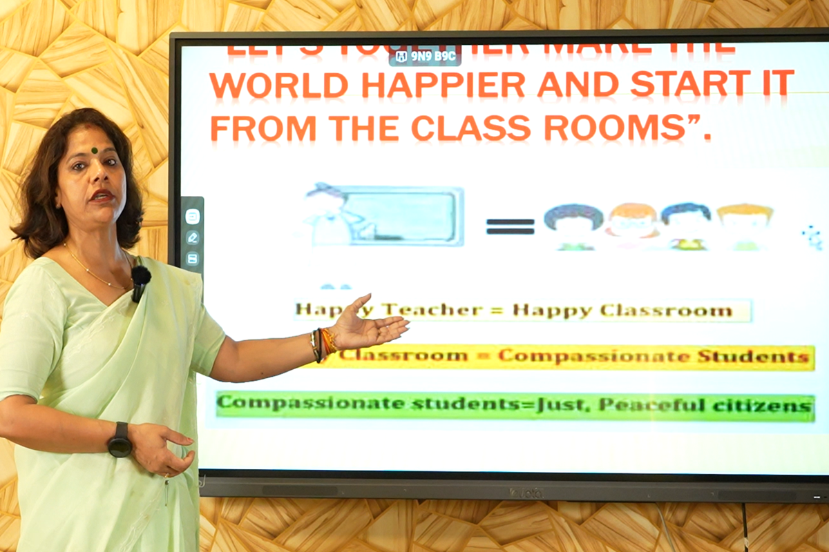 Happy Classroom Training Session by Mrs. Punita Rustagi