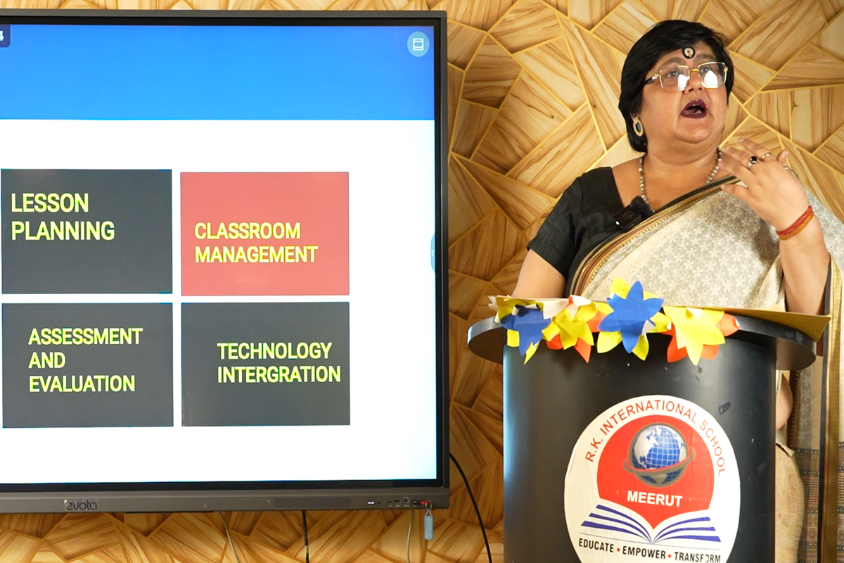 Training Session by Mrs. Kavita (Director)